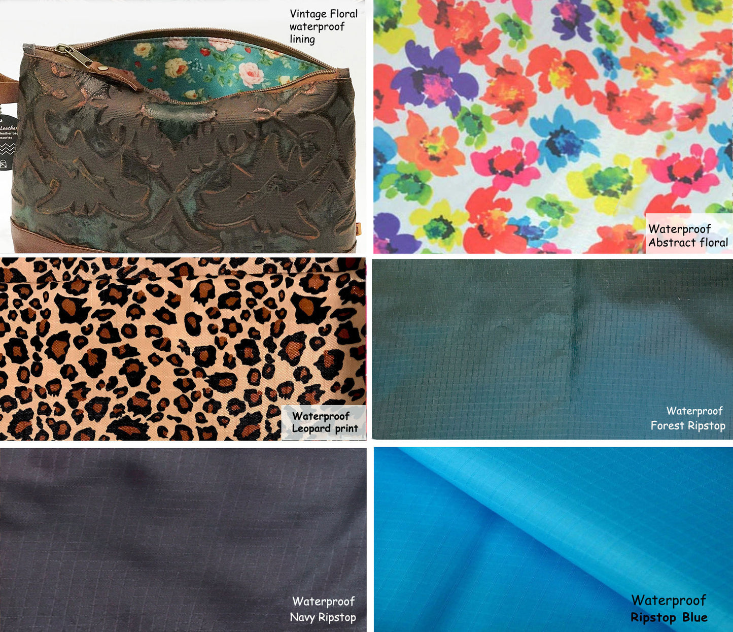 Metallic green Leather zipper purse