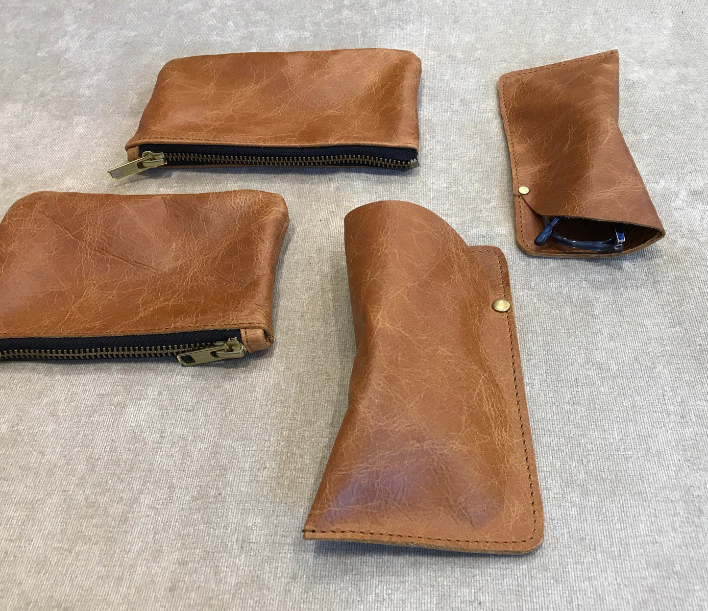 Vintage Oak leather purse