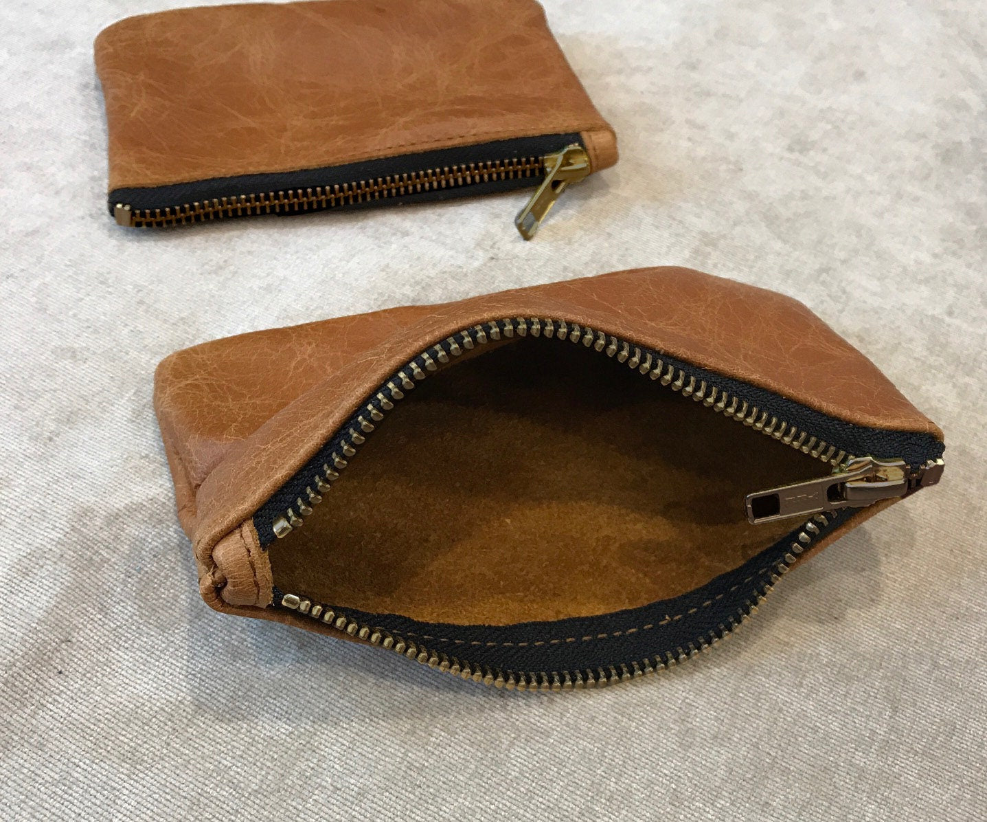 Vintage Oak leather purse