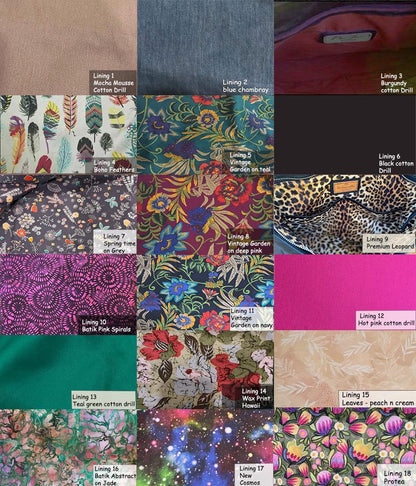 Choose colour wide Metallic Leather Tote, free zipper purse